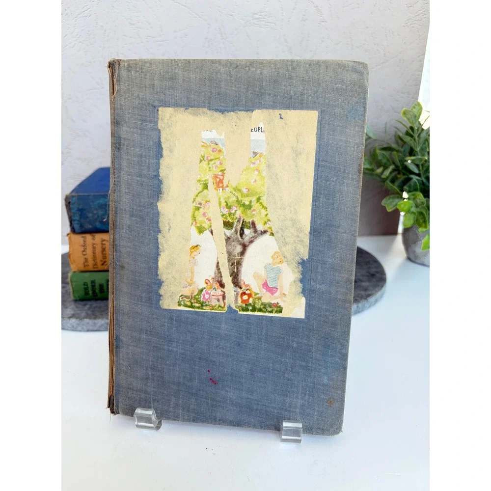 Vintage Childrens Nursery Rhymes Books Set 4 Oxford Dictionary Poems 1941 House